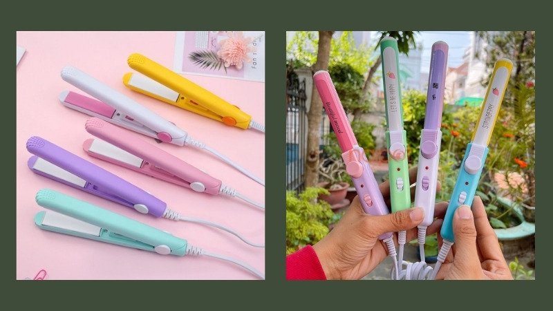 Máy uốn tóc Trung Quốc mini 