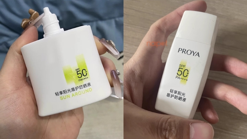 Thương hiệu kem chống nắng Proya