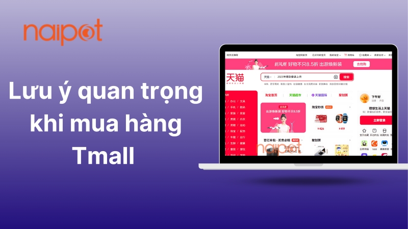 Lưu ý quan trọng khi mua hàng Tmall