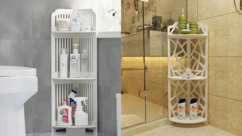 Kệ tắm góc 3 tầng Kệ tắm góc 3 tầng