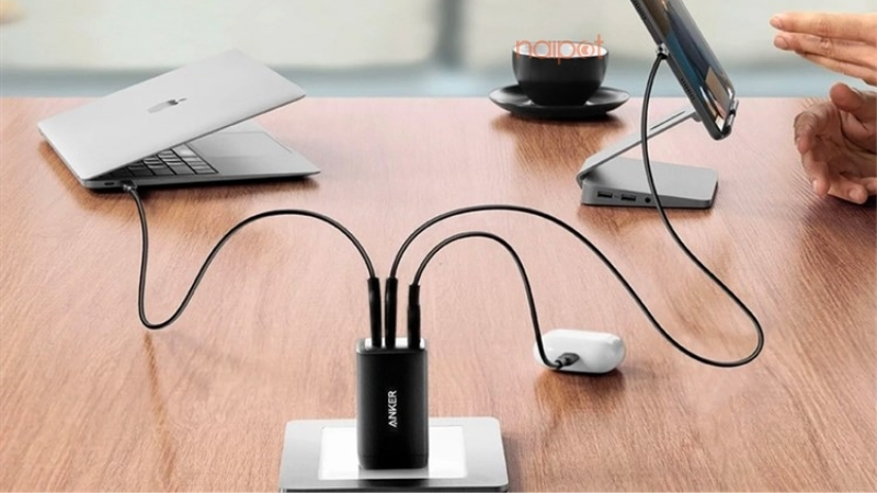 Sạc đa năng Anker PowerPort 3 cổng Sạc đa năng Anker PowerPort 3 cổng