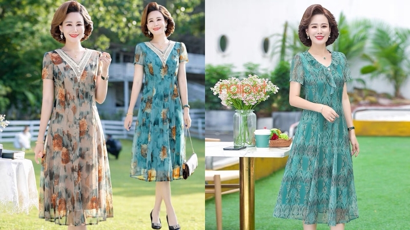 Tặng mẹ quần áo mới 