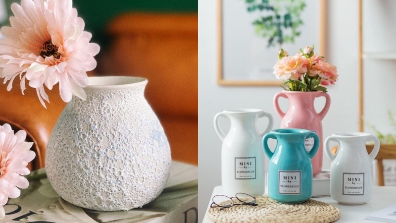 Lọ hoa gốm sứ - Đồ decor Trung Quốc Lọ hoa gốm sứ - Đồ decor Trung Quốc