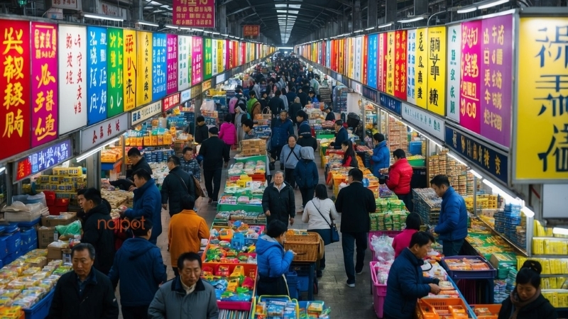 Chợ đầu mối Trung Quốc Yiwu