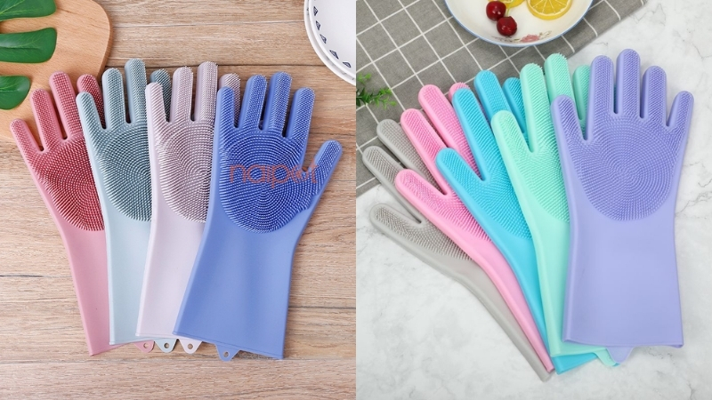 Găng tay làm bếp Trung Quốc silicon Găng tay làm bếp Trung Quốc silicon