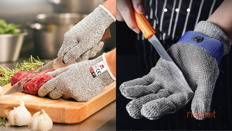 Găng tay làm bếp Trung Quốc chống cắt Găng tay làm bếp Trung Quốc chống cắt