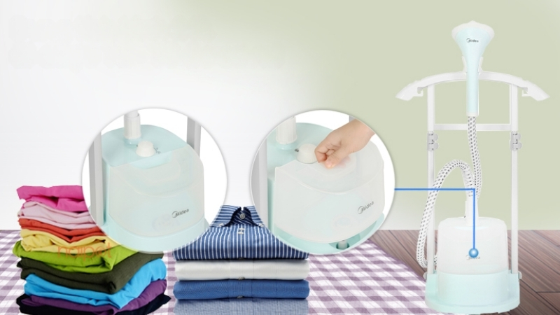 Bàn là hơi nước đứng Trung Quốc Midea 