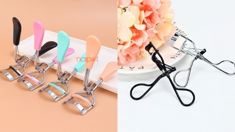 Kẹp lông mi Trung Quốc đầu silicon 