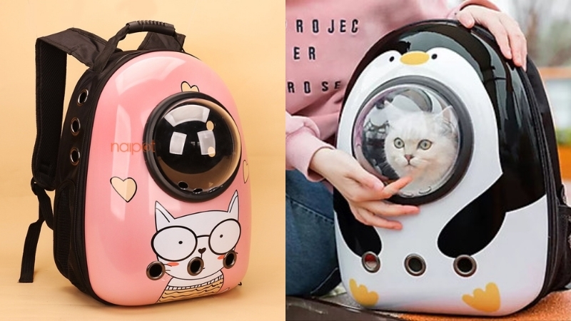 Balo vận chuyển chó mèo Trung Quốc phi hành gia 