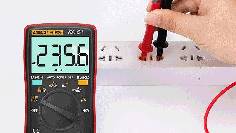 Đồng hồ đo điện Trung Quốc Aneng AN8009