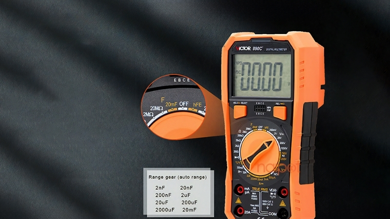 Đồng hồ đo điện Trung Quốc Victor VC890C+