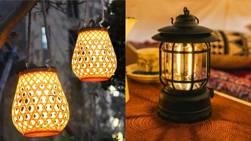 Đèn dã ngoại năng lượng mặt trời 