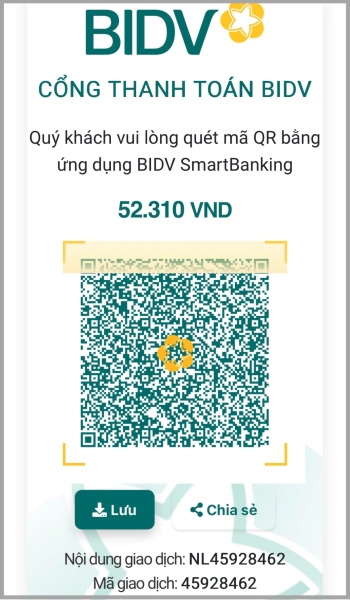 Mã QR nạp tiền 