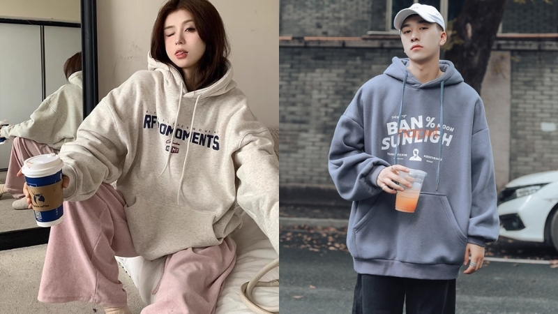 Áo hoodie oversized Áo hoodie oversized