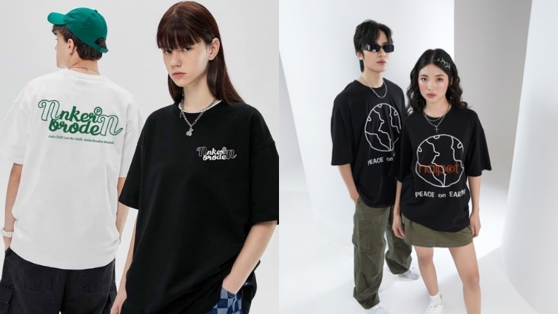 Áo thun in chữ/hình ảnh Áo thun in chữ/hình ảnh