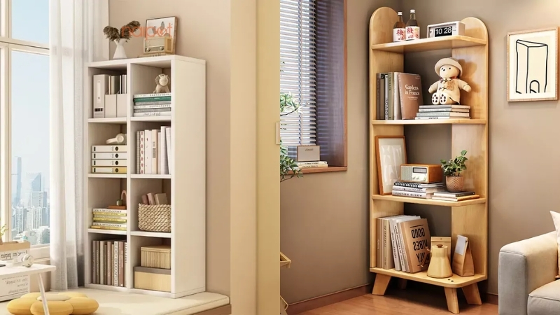 Kệ sách Trung Quốc nhiều tầng  Kệ sách Trung Quốc nhiều tầng