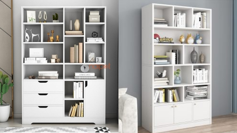 Kệ sách Trung Quốc kết hợp ngăn kéo Kệ sách Trung Quốc kết hợp ngăn kéo