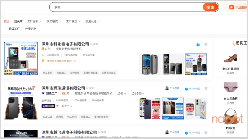 Danh sách các xưởng sản xuất Danh sách các xưởng sản xuất