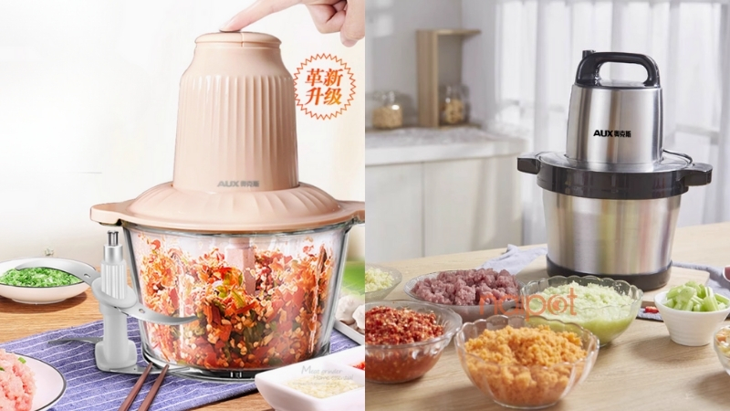 Máy xay tỏi ớt Trung Quốc thương hiệu Aux Máy xay tỏi ớt Trung Quốc thương hiệu Aux