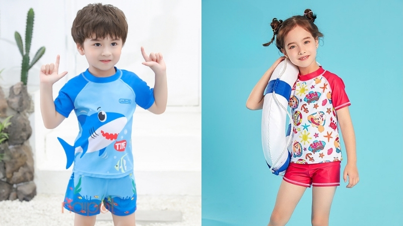 Đồ bơi trẻ em hoạt hình 3D