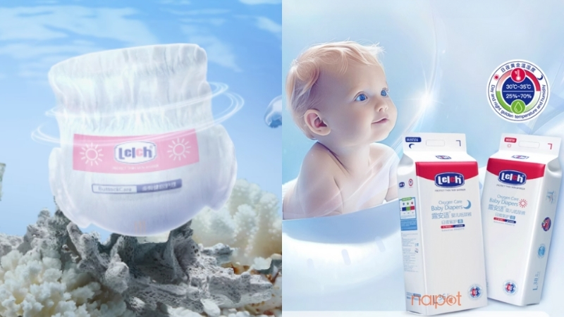 Tã dán Trung Quốc thương hiệu Lelch Tã dán Trung Quốc thương hiệu Lelch