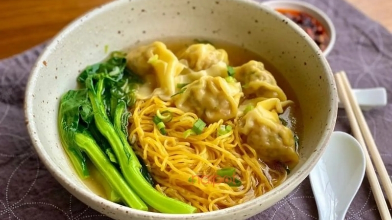 Cách nấu mì hoành thánh đơn giản Cách nấu mì hoành thánh đơn giản