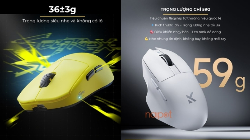 Chuột chơi game Trung Quốc thương hiệu VGN Dragonfly