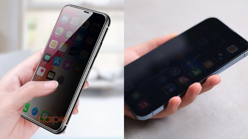 Kính cường lực điện thoại chống nhìn trộm 