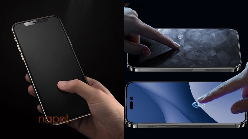 Kính cường lực điện thoại chống bám vân tay 