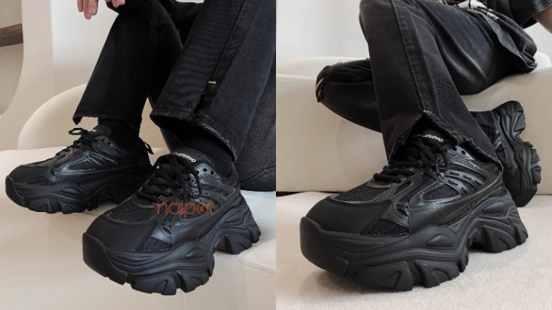 Giày thể thao tăng chiều cao nam Trung Quốc dad sneakers 