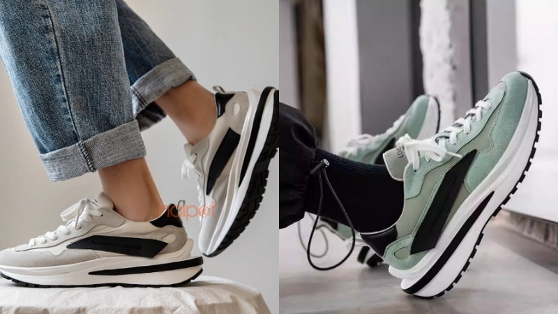 Giày thể thao tăng chiều cao nam Trung Quốc sneakers đế độn 