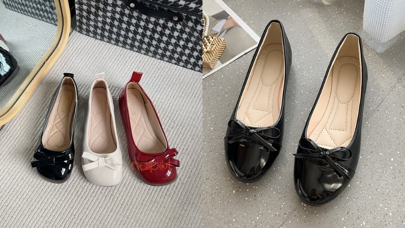 Giày búp bê dáng bệt cho bà bầu 