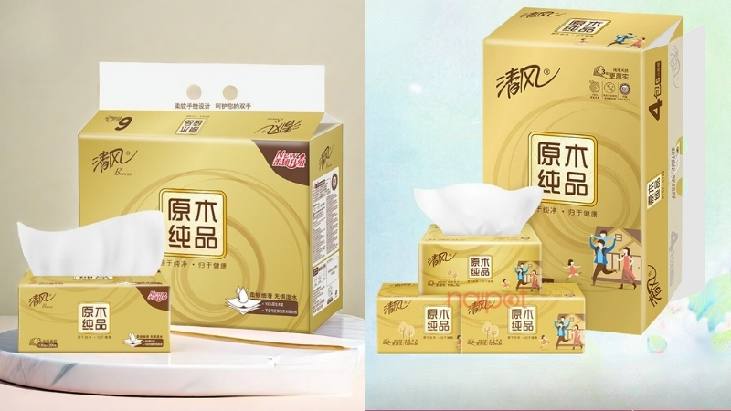 Giấy ăn Trung Quốc Qingfeng Giấy ăn Trung Quốc Qingfeng