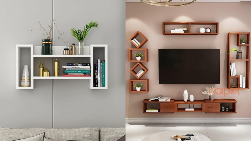 Kệ treo tường và tủ lưu trữ