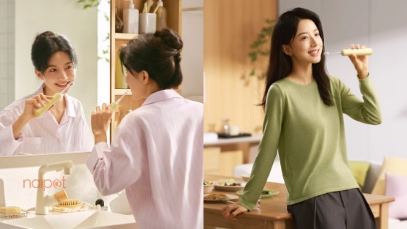 Bàn chải điện Trung Quốc Laifen Bàn chải điện Trung Quốc Laifen