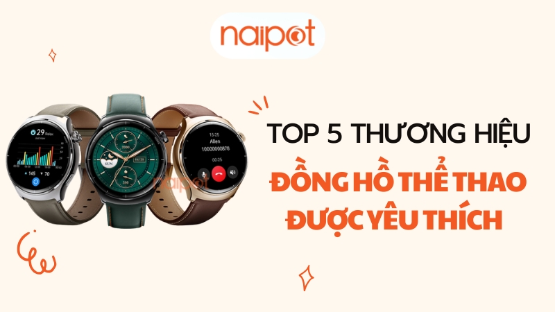 Top 5 thương hiệu đồng hồ thể thao Trung Quốc được yêu thích