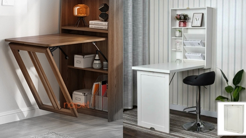 Bàn học thông minh gấp gọn 2 trong 1