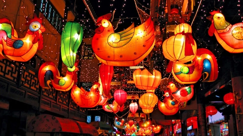 Đèn lồng hình thú Đèn lồng hình thú