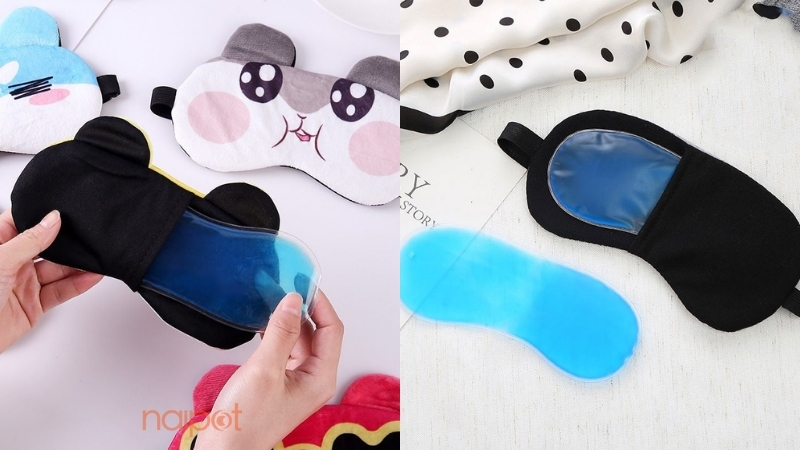 Bịt mắt ngủ Trung Quốc gel lạnh Bịt mắt ngủ Trung Quốc gel lạnh