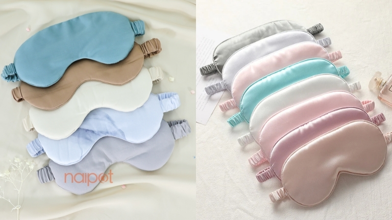 Bịt mắt ngủ Trung Quốc bằng lụa Bịt mắt ngủ Trung Quốc bằng lụa