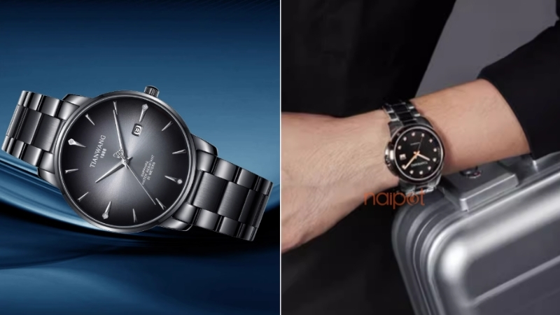 Đồng hồ nam Trung Quốc Tian Wang 