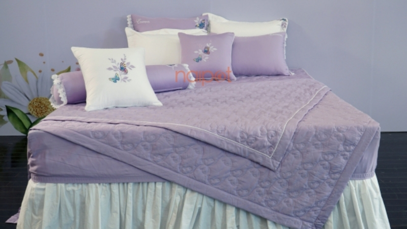 Chăn ga gối đệm Quảng Châu vải bamboo