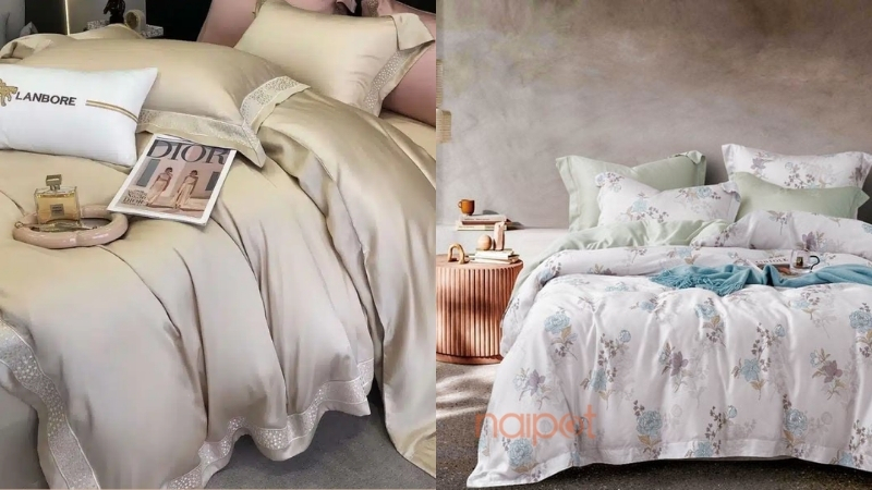 Chăn ga gối đệm Quảng Châu tencel