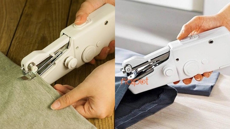 Máy may mini cầm tay 