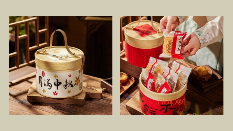 Mẫu hộp bằng tre dáng tròn 