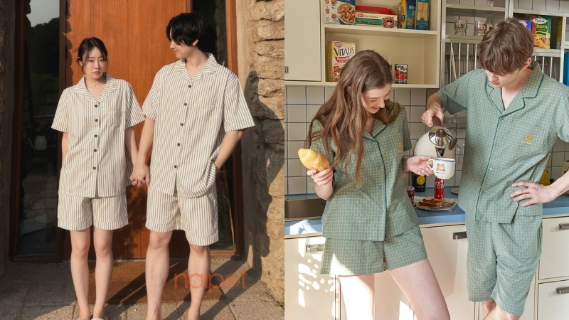 Set đồ ngủ cho cặp đôi  Set đồ ngủ cho cặp đôi