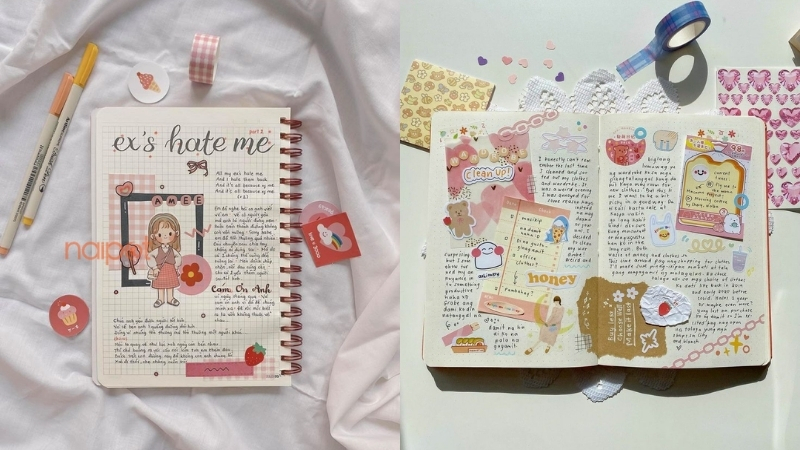 Sáng tạo với giấy note và bookmark Sáng tạo với giấy note và bookmark