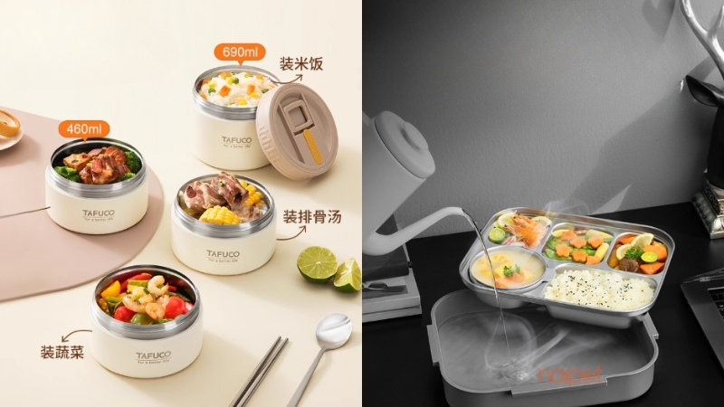 Hộp cơm giữ nhiệt Tafuco Hộp cơm giữ nhiệt Tafuco