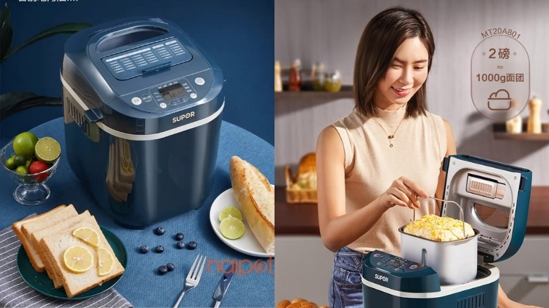 Máy làm bánh mì Trung Quốc Supor Máy làm bánh mì Trung Quốc Supor