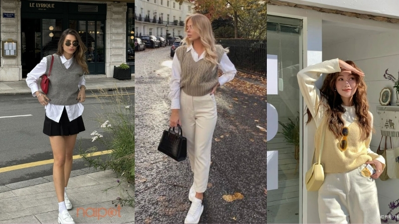 Tips chọn áo gile nữ Trung Quốc dễ phối, hợp dáng người 